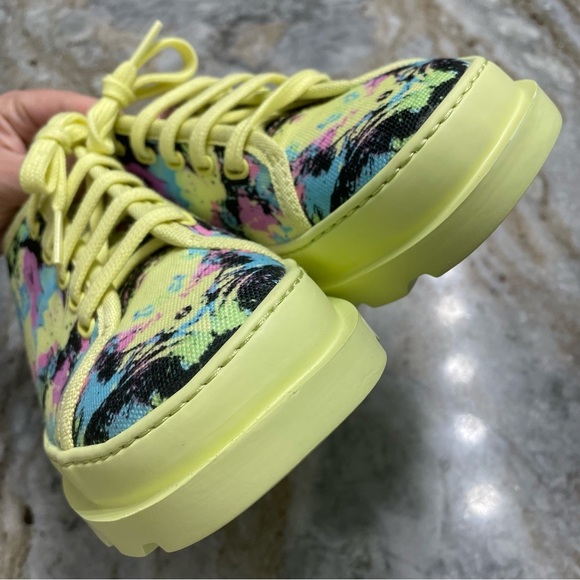 New Camper Brutus Multicolor Canvas Sneakers Size 39 K200576-007 - Picture 8 of 13